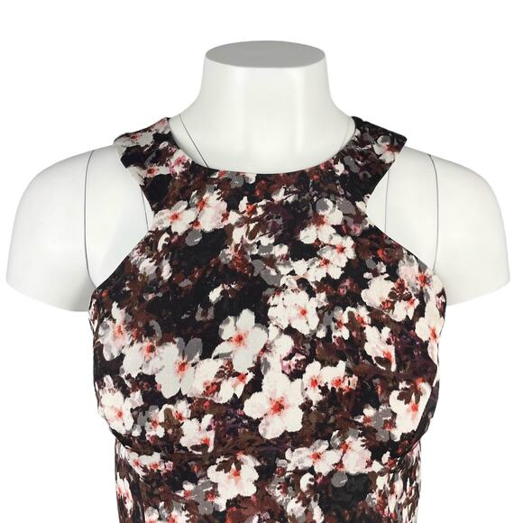 PARKER 100% Silk Floral Peplum Blouse XS - Picture 2 of 6